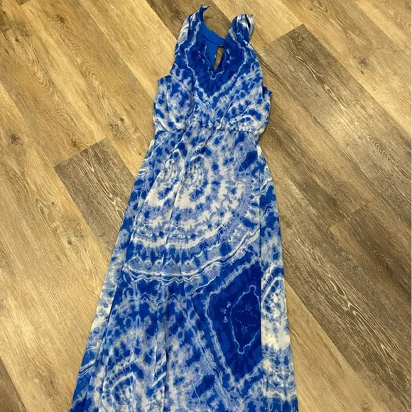 Long blue dress - Picture 1 of 8